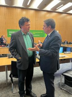 En la reunión ministerial del Comité de Agricultura de la OCDE, en París