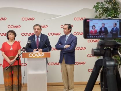 HOY, EN SU VISITA A COVAP, EN POZOBLANCO (CÓRDOBA)