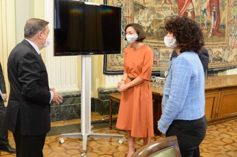 HOY, EN LA SEDE DEL MINISTERIO 