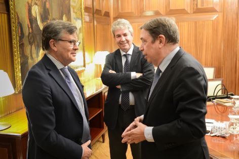 Hoy, en la sede del ministerio