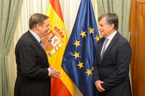 Hoy, en la sede del ministerio