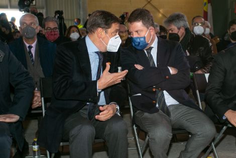 HOY, EN SU VISITA A LAS OBRAS DEL PROYECTO DE TRANSFORMACIÓN EN REGADÍO EN LA MARGEN IZQUIERDA DEL RÍO TAJO