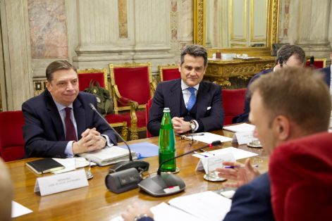 VIAJE A ROMA DEL MINISTRO DE AGRICULTURA, PESCA Y ALIMENTACIÓN