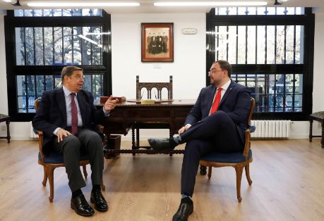 HOY, DURANTE UNA VISITA AL PRINCIPADO DE ASTURIAS