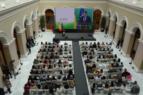 En la clausura de la convención “Crecemos Juntas: encuentro nacional de mujeres rurales”