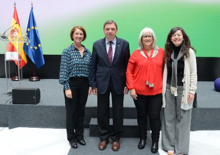 En la clausura de la convención “Crecemos Juntas: encuentro nacional de mujeres rurales”