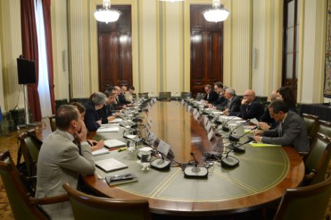 Hoy, en una reunión con Cooperativas Agro-alimentarias de España