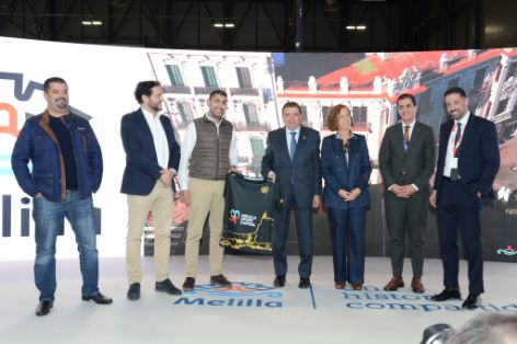 En el estand del Ministerio de Agricultura, Pesca y Alimentación en FITUR