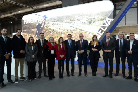 En el estand del Ministerio de Agricultura, Pesca y Alimentación en FITUR