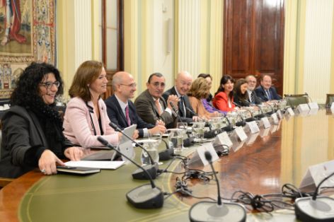 Hoy, en la sede del ministerio