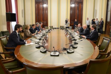 Hoy, en una reunión con el sector pesquero