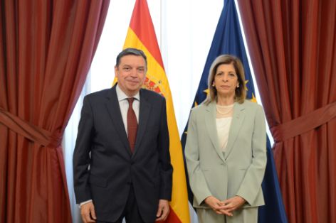 Hoy, durante una reunión en Madrid