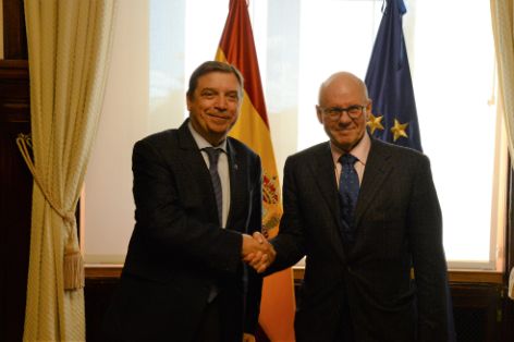 Hoy, en la sede del Ministerio