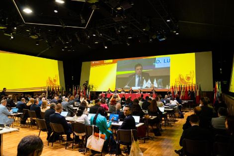 Hoy, en la Asamblea General de la Organización Internacional de la Viña y el Vino (OIV), en Jerez de la Frontera