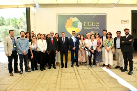 Hoy, en la clausura del Congreso Internacional sobre Seguros Agrarios, en Jerez de la Frontera (Cádiz)