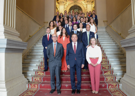 Hoy, en la sede del Ministerio  