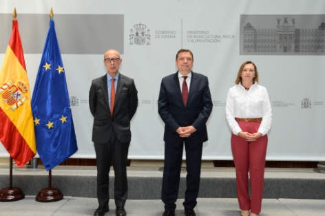 Hoy, en la sede del Ministerio  