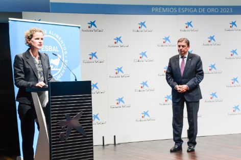 Hoy, en el acto de entrega de los premios Espiga de Oro 2023