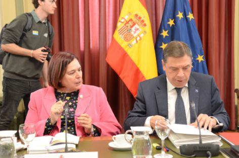 Hoy, en sendas reuniones con los consejeros de Agricultura y de Pesca de las comunidades autónomas 