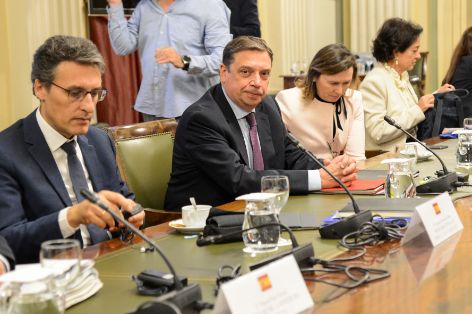 Hoy, en la sede del ministerio