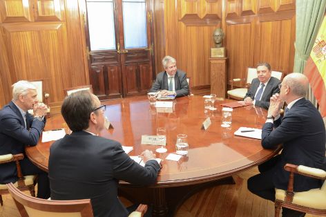 HOY, EN LA SEDE DEL MINISTERIO  