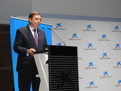 Hoy, en el acto de entrega de los premios Espiga de Oro 2023