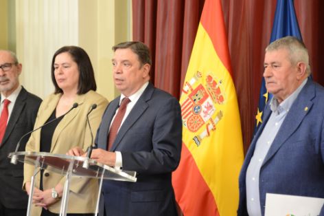 Hoy, en la sede del ministerio