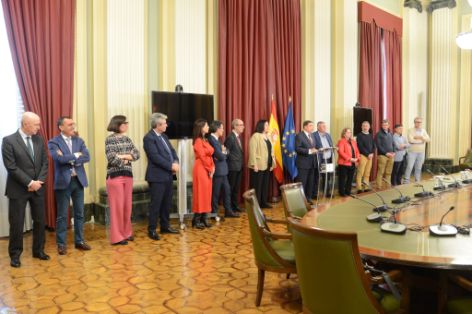 Hoy, en la sede del ministerio