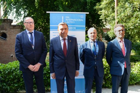 Hoy, en la inauguración del Día Internacional Lácteo