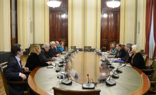 Hoy, durante su presentación en la sede del ministerio 