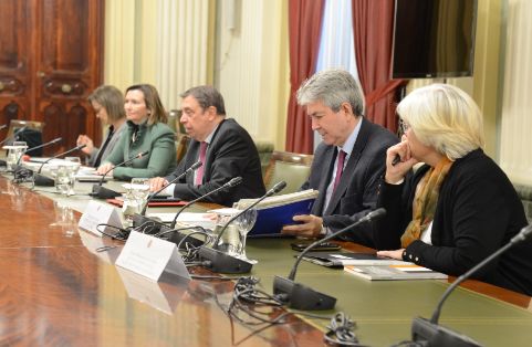 Hoy, durante su presentación en la sede del ministerio 