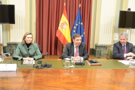 Hoy, durante su presentación en la sede del ministerio 