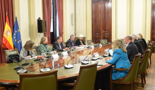 Hoy, durante su presentación en la sede del ministerio 