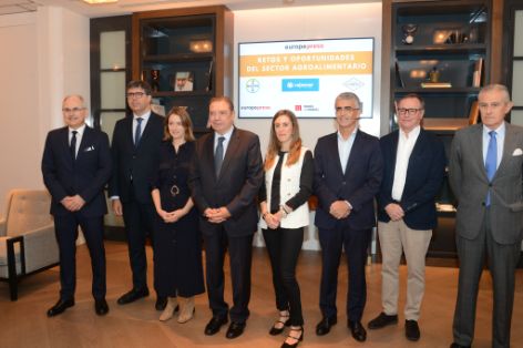 Hoy, en la jornada “Retos y oportunidades del sector agroalimentario” de Europa Press