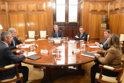 Reunión entre el ministro Planas y el presidente de Canarias 