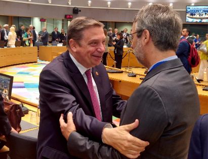 Hoy, en Bruselas, en el Consejo de Ministros Agricultura y Pesca de la UE 