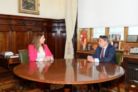 Hoy, en la sede del Ministerio  