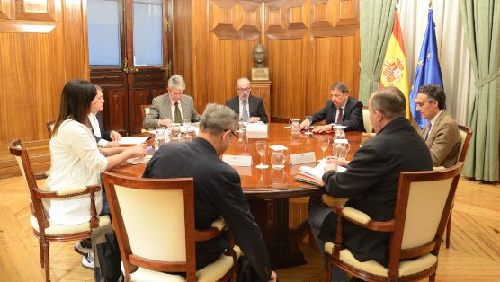 Hoy, en la sede del ministerio