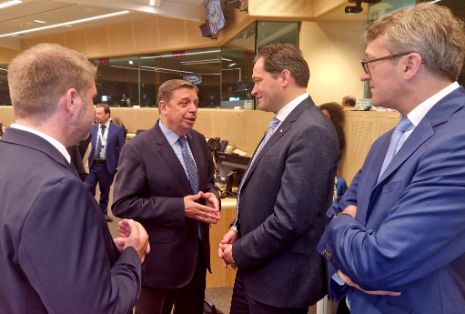 Hoy, en Bruselas, en el Consejo de Ministros de Agricultura de la UE
