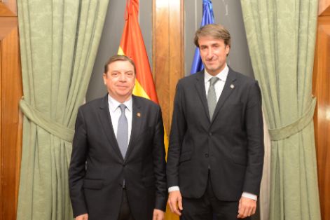 Hoy, en la sede del Ministerio  