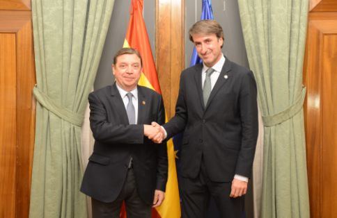 Hoy, en la sede del Ministerio  