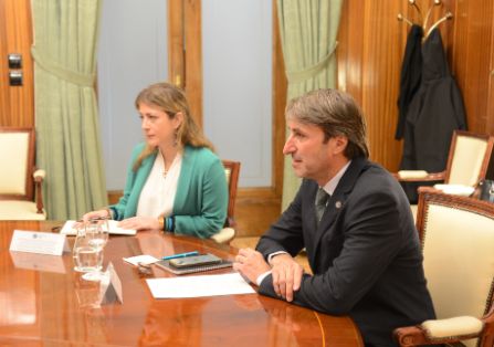 Hoy, en la sede del Ministerio  