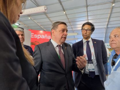 En la inauguración del Salón Internacional de Agricultura en Marruecos (SIAM)