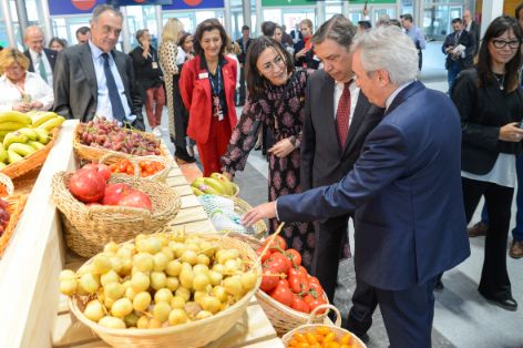 Hoy, en la inauguración de la feria Fruit Attraction 2024