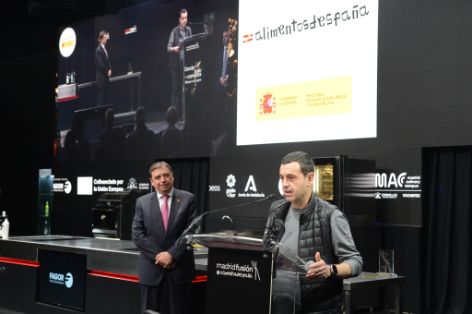 Hoy, en el congreso Madrid Fusión Alimentos de España