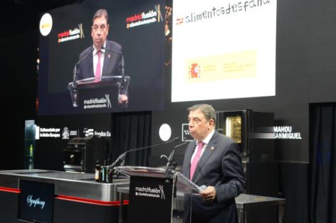 Hoy, en el congreso Madrid Fusión Alimentos de España