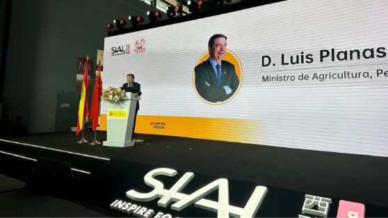 Hoy, durante su visita a SIAL Shanghái