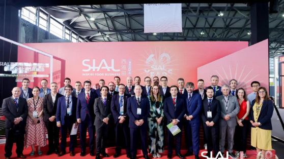 Hoy, durante su visita a SIAL Shanghái