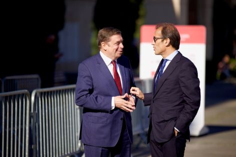 Hoy, en la inauguración de la Barcelona Wine Week