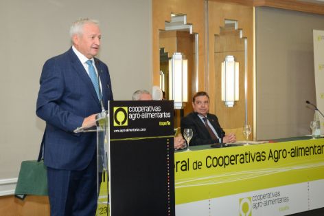 Hoy, en la Asamblea de Cooperativas Agro-alimentarias